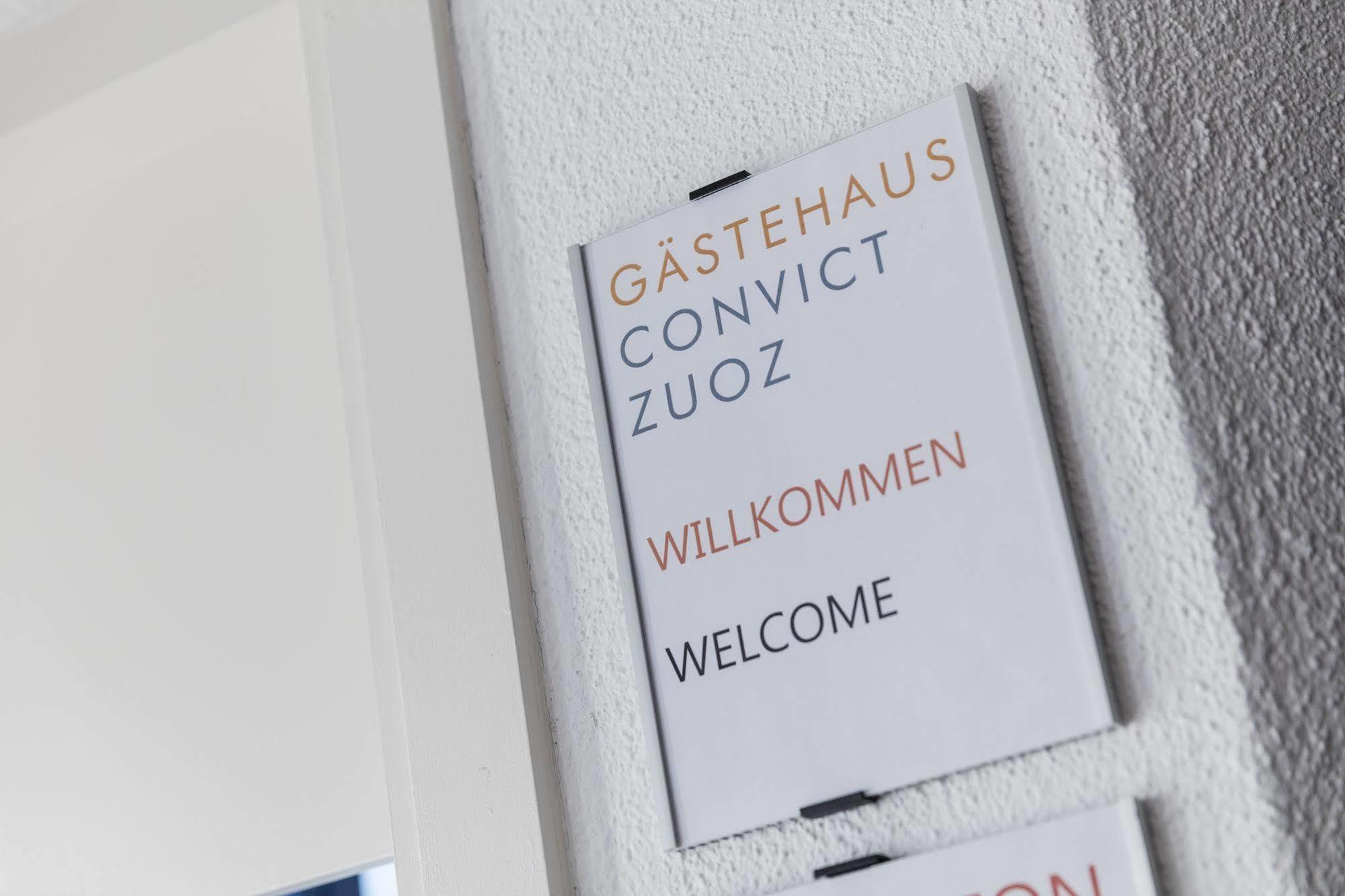 Gaestehaus Convict Zuoz Dış mekan fotoğraf